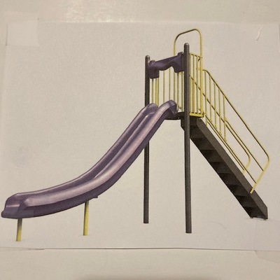 Playground Options - 2 Slipper Slides