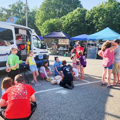 CPR Training Event coordinated by Woolly Bee Farm
