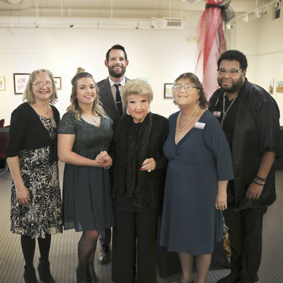 Marilyn Maye With The Columbian Theatre Team At The 25th Anniversary Celebration 2019