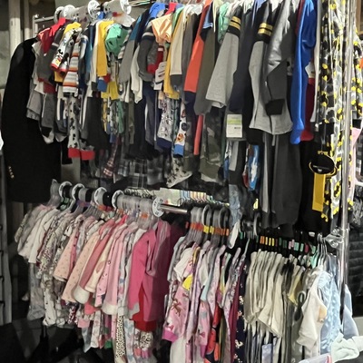 Section of Kids Closet we maintain at all times