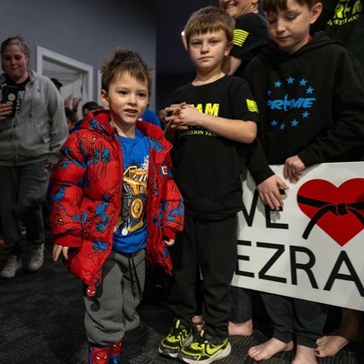 Ezra - fighting in Central Kansas