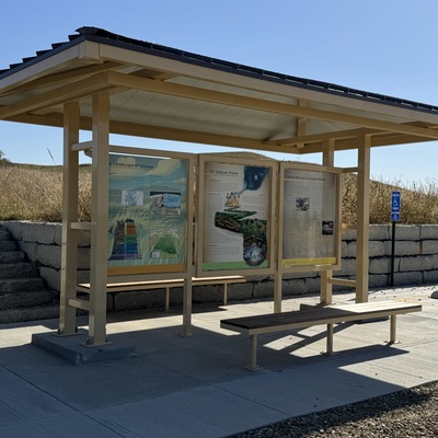 Our new interpretive kiosk
