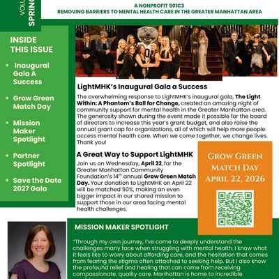 Spring 2026 Newsletter page 1