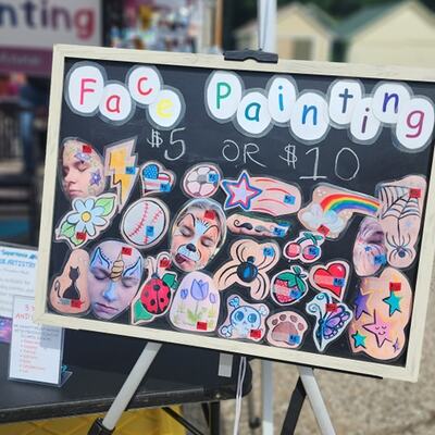 Face Painting from SuperNova Face Artistru